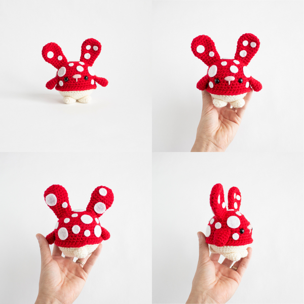 Crochet Amigurumi Fall Bunny- READY TO SHIP