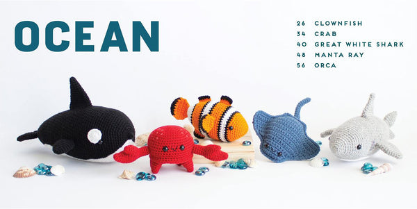 Animal Amigurumi Adventures v1 - Ocean Crochet Patterns