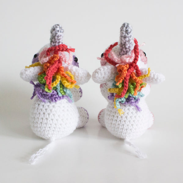 Easy Unicorn Crochet Pattern - Magical Rainbow
