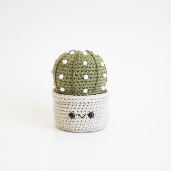 Sand Dollar Cactus Crochet Pattern - From Amigurumi Succulent Pack v1