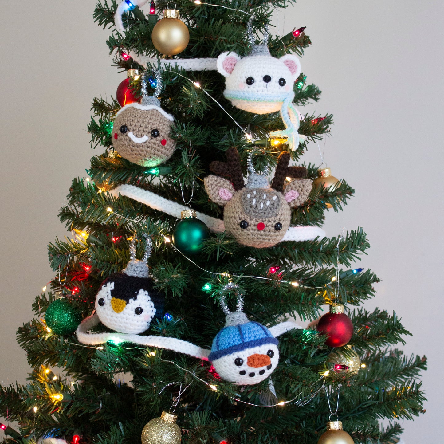 Christmas Tree Ornaments Easy Crochet Patterns