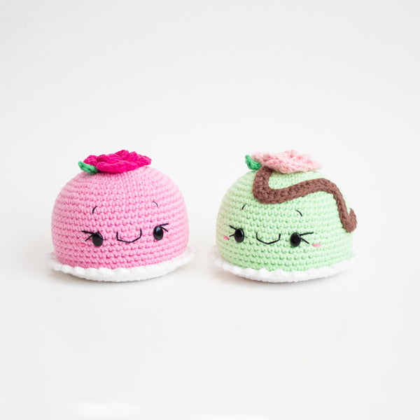 Swedish Princess Cake Crochet Pattern - Amigurumi Food