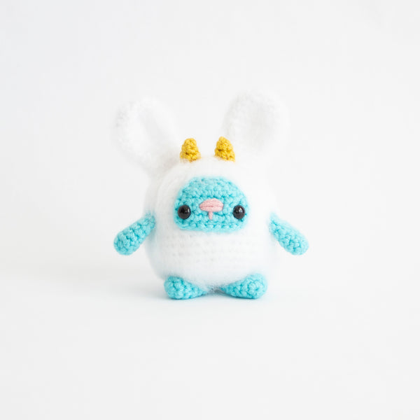 Crochet Celebration Bunny- MADE TO ORDER